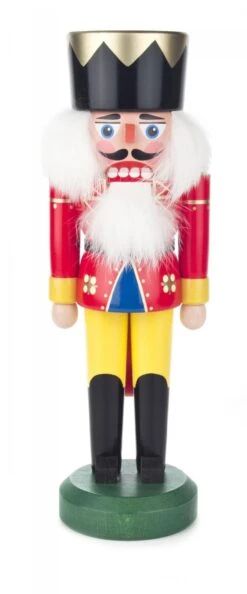 012/015/2 - King Nutcracker In Red & Yellow - 28cm