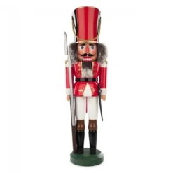 013/053/4 - Nutcracker Soldier In Red And White.