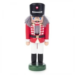 015/004 - Miniature Nutcracker - Soldier In Red - 14cm