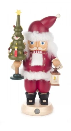 022/120 - Santa Nutcracker With Lantern & Tree By Müller