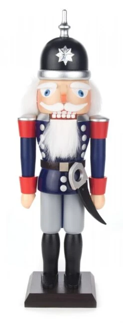 024/017 - Soldier Nutcracker With Blue & Red Accents