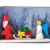 028/075 - Matchbox Scene With Santa & Angel