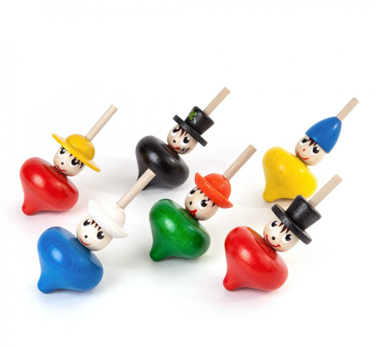 041/050 - Wooden Spinning Top 1 041/050 - Wooden Spinning Top