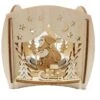 201/284/6 - Tealight Holder With Santa Claus