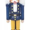 071/001 - Miniature Soldier Nutcracker In Blue