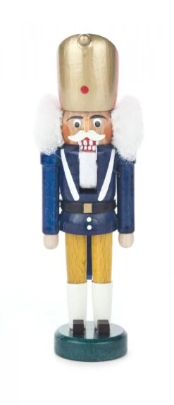 071/009 - Miniature Nutcracker In Blue