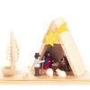 083/040/1 - Candle Holder With Nativity Scene