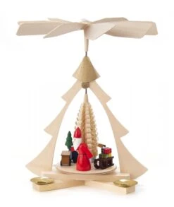 085/001N - Pyramid With Santa & Gifts