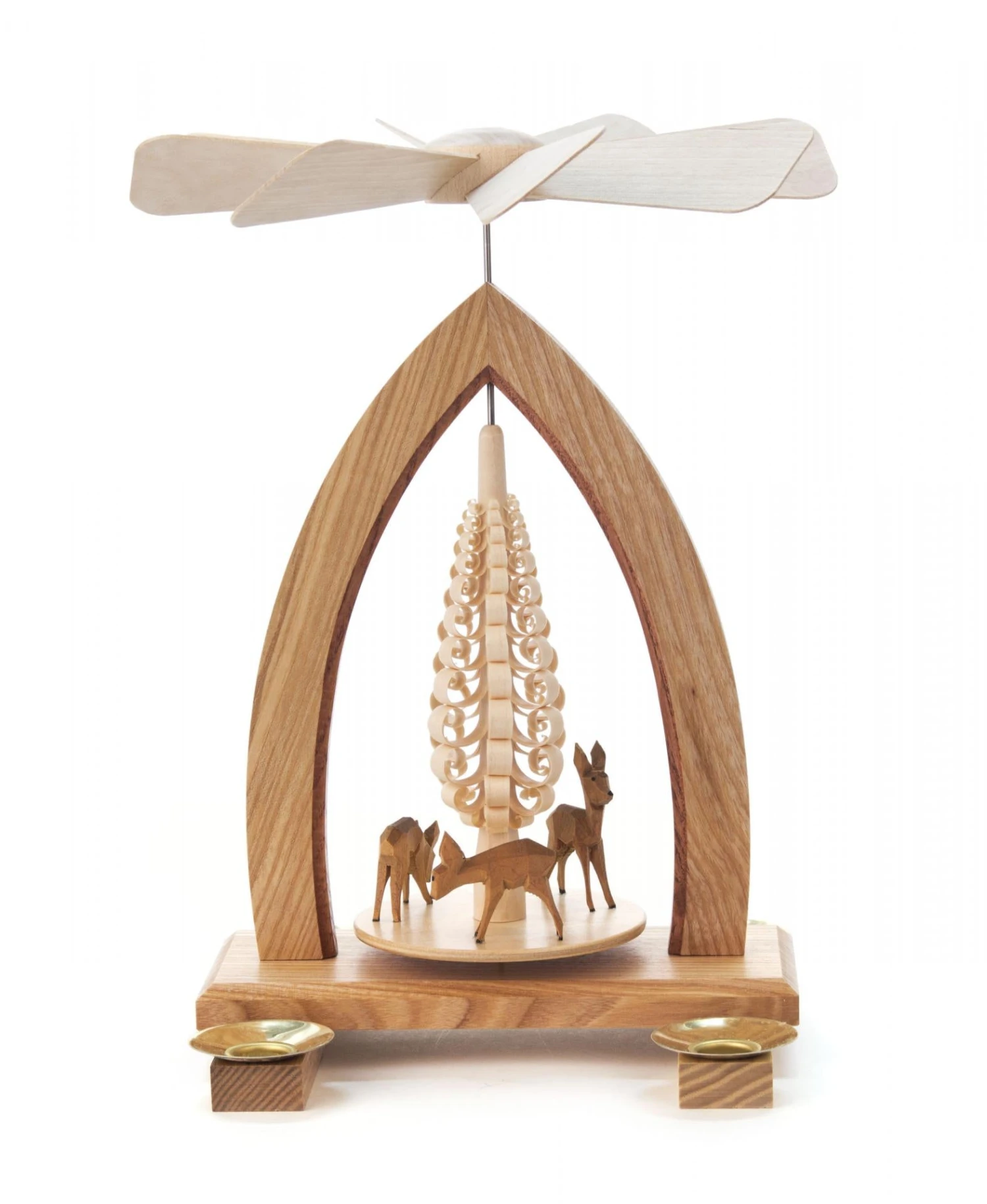 085/100L - Pyramid With Tree & Deer (14mm Candles) 1 085/100L - Pyramid With Tree & Deer (14mm Candles)