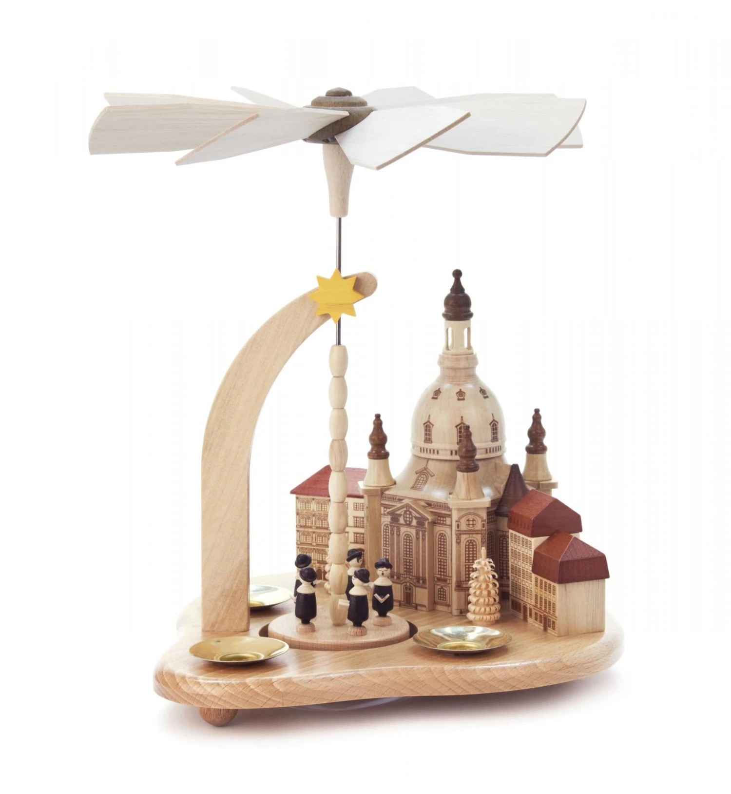 085/188/7N - Pyramid With Dresden Frauenkirche 'Church Of Our Lady' 1 085/188/7N - Pyramid With Dresden Frauenkirche 'Church Of Our Lady'