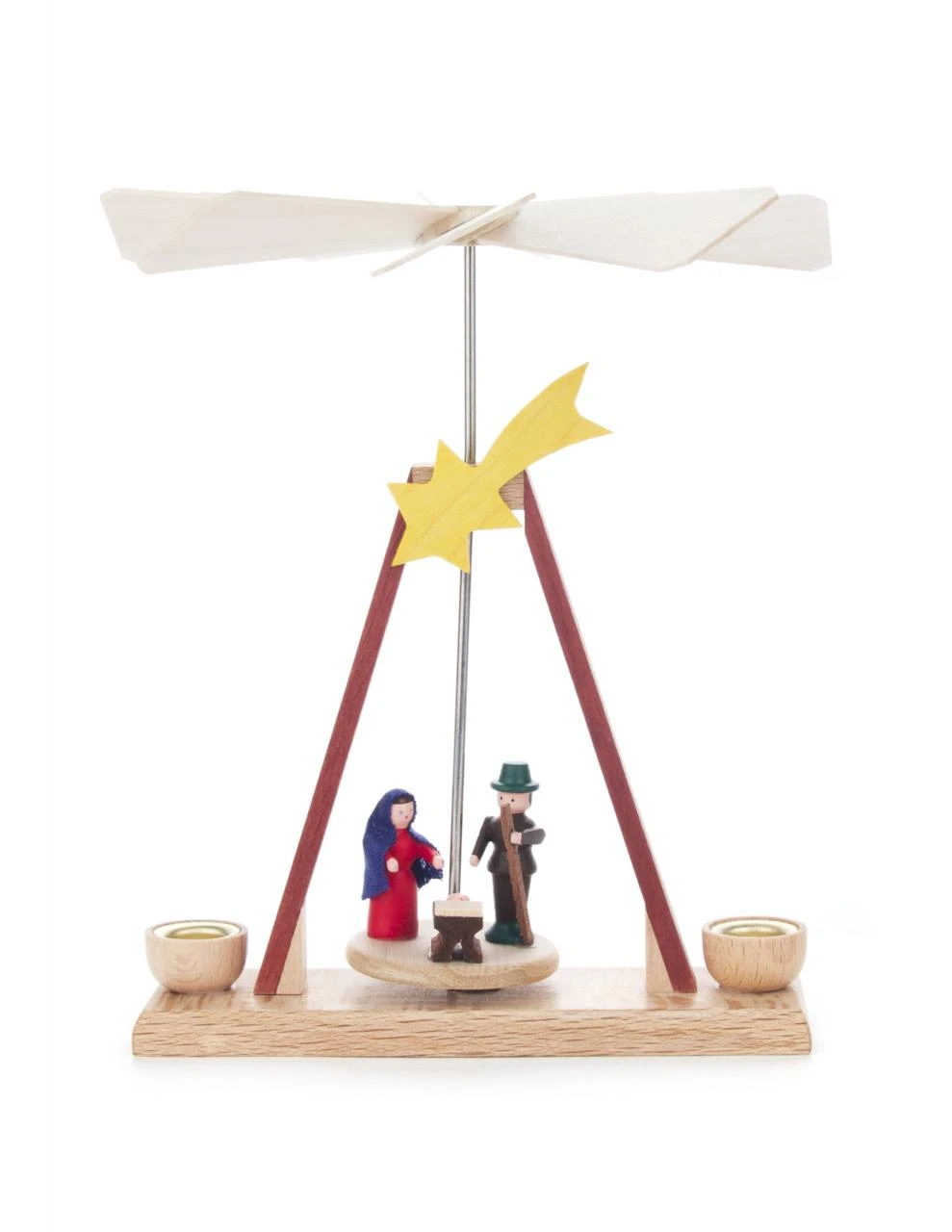 074/027 - Miniature Pyramid With Nativity Scene 1 074/027 - Miniature Pyramid With Nativity Scene