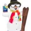 146/1267/20 - Smoker - Snowman With Skis
