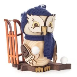 146/1670/21 -Owl Smoker With Sled