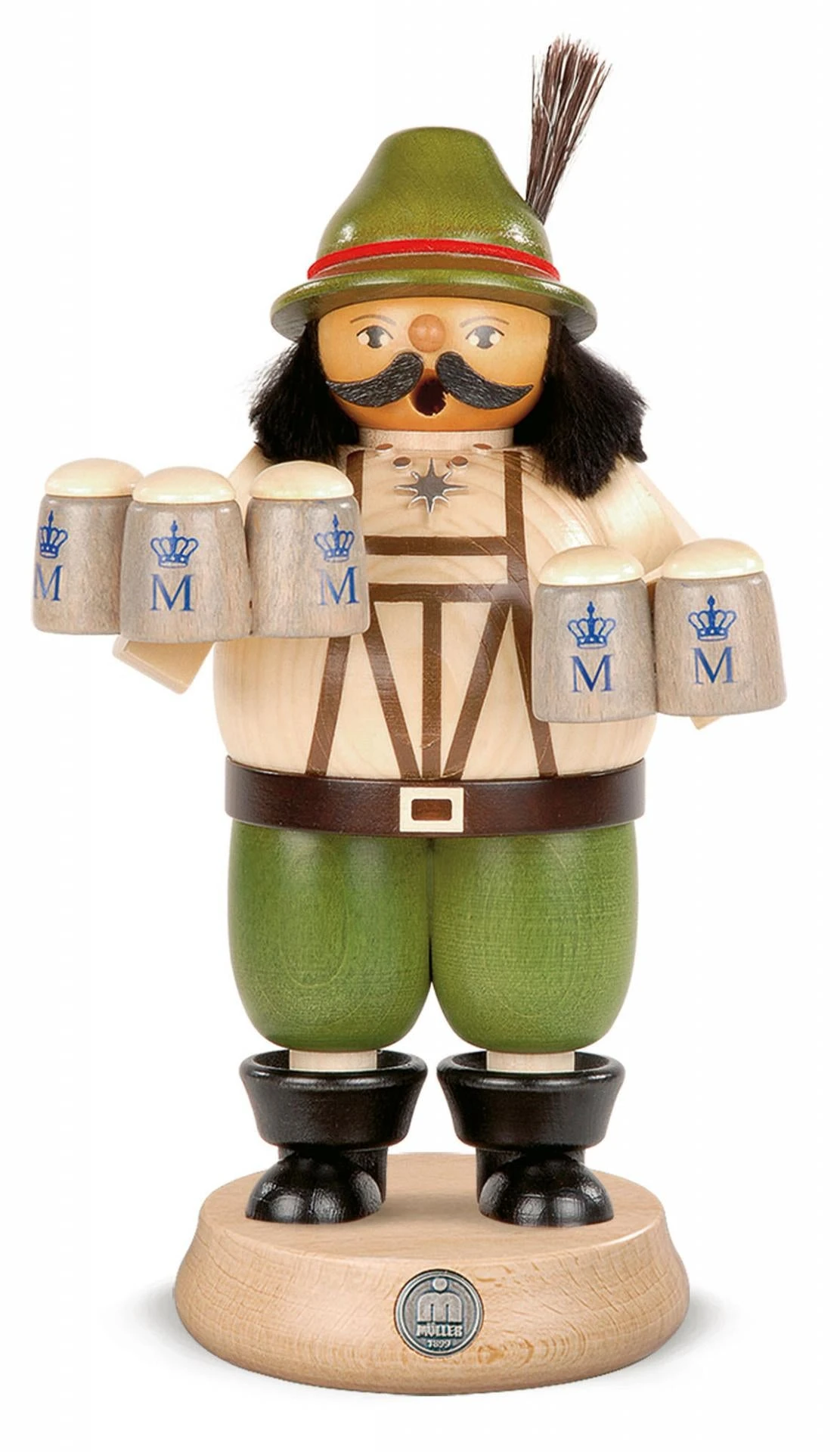 146/1749 -Müller Bavarian Smoker With Beers 1 146/1749 -Müller Bavarian Smoker With Beers