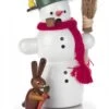 146/437/2 - Snowman Smoker With Rabbit