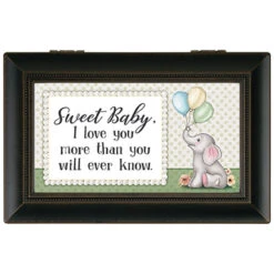 18811 - “Sweet Baby" Music Box - Plays “My Favorite Things”