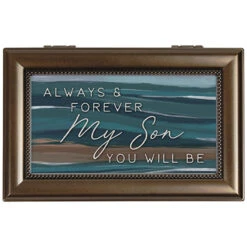 19076 - “My Son" Music Box - Plays “Fascination Waltz”