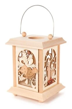 198/142 - Tea Light Lantern With Bells And Candles