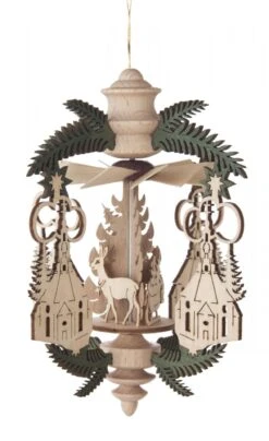 199/229/51 - Pyramid Ornament With Seiffen Church