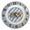 1-50 - German Porcelain Plate Clock
