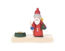 200/042 - Candle Holder With Santa (14mm)