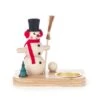 200/253 - Tealight Holder With Snowman & Tree