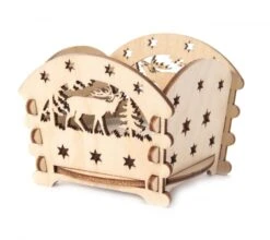 201/118 - Tealight Holder With Deer