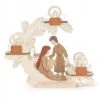201/195 - Tealight Holder With Nativity Scene