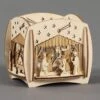 201/284/2 - Tealight Holder With Nativity Scene