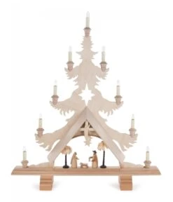 202/245G - Schwibbogen - Nativity Scene