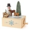 222/125 - Music Box Klimperkästchen Snowman Melody: Winter Wonderland