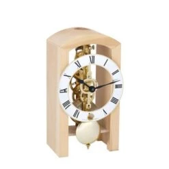 23015-T90721 - Patterson Table Clock In Swiss Stone Pine
