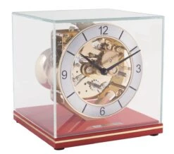 23052-T20340 - 8 Day Bell Strike Mantel With Red Base