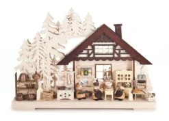 202/90674 - Schwibbogen With Kitchen Scene