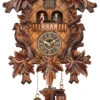 KU369QMT - Quartz Musical 7 Leaf 3 Bird Cuckoo Clock