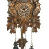 KU372QM - Quartz Musical 5 Leaf 3 Bird Cuckoo Clock