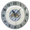 1-31 - German Porcelain Plate Clock
