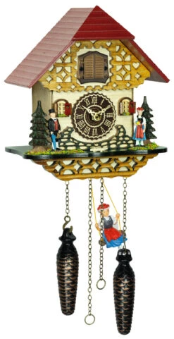 KU4261QMS - Quartz Musical Cuckoo With Man & Woman