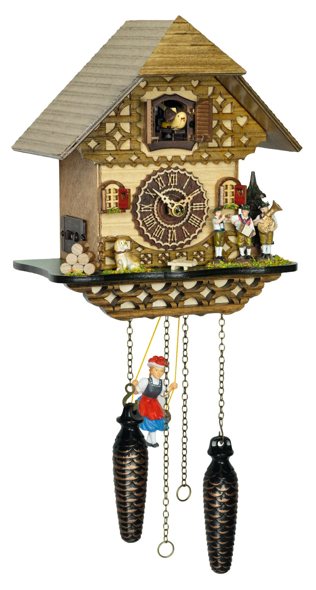 KU4262QMS - Quartz Musical Cuckoo With Umpa Band 1 KU4262QMS - Quartz Musical Cuckoo With Umpa Band