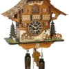 KU4290QM - Quartz Musical Chalet Cuckoo W/ Wooden Chopper