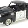 C3272BK - Vintage Black Sports Car Mini Clock