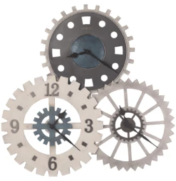 625-725 - Cogwheel Gallery Wall Clock