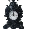 WU75597VA - Baroque Style Mantel Clock In Black