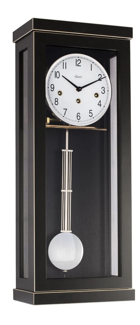 70989-740341 - Carrington Wall Clock In Black 1 70989-740341 - Carrington Wall Clock In Black