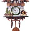 M-881F - Biergarten Magnet W/ Working Clock
