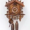 KU819ex - 8D/2W Antique Railroad Style Cuckoo Clock