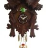 2002SQ - Novelty Cuckoo Clock With Maple Leaves & Birds