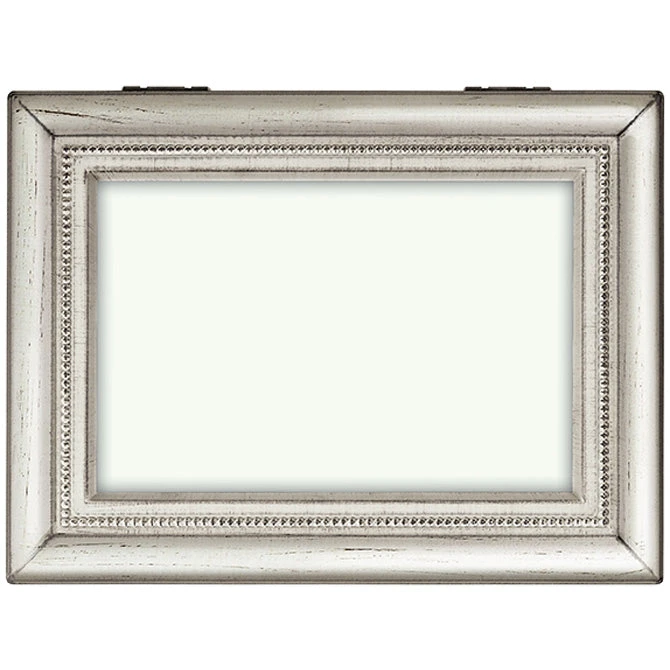 97094- Large Antique Silver Music Box - Plays "Amazing Grace" 1 97094- Large Antique Silver Music Box - Plays "Amazing Grace"