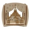 201/284/1 - Tealight Holder With Seiffen Church