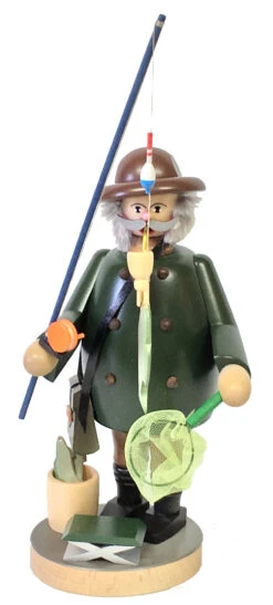 146/120 - Fisherman With Pole & Net